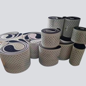 Silicone-coated timing belts1