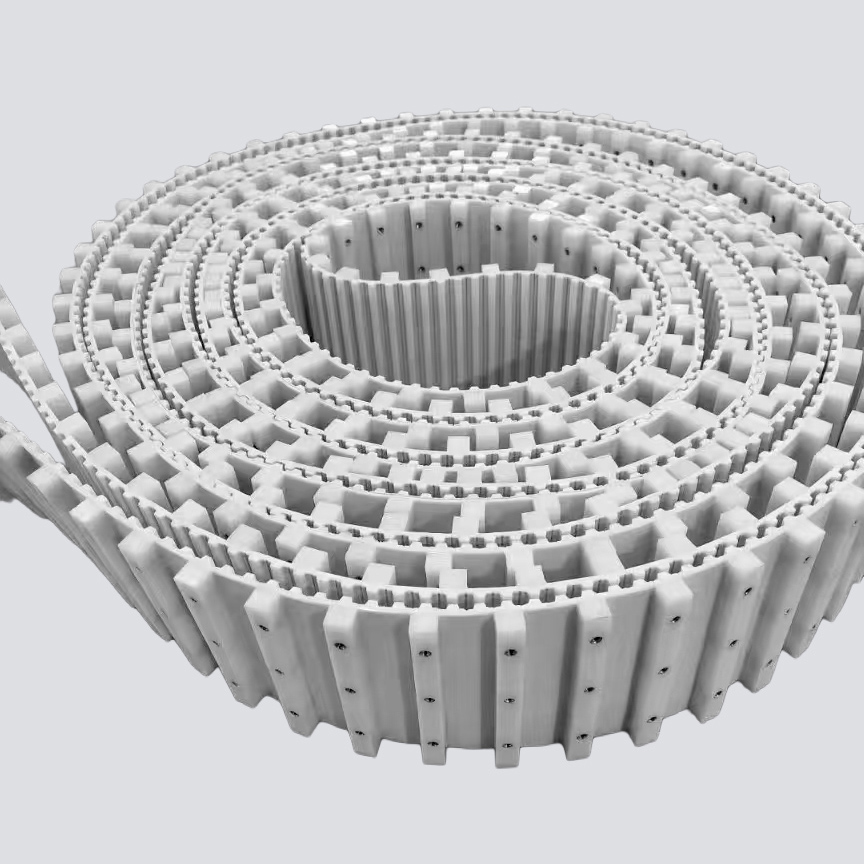 timing belt with cleats